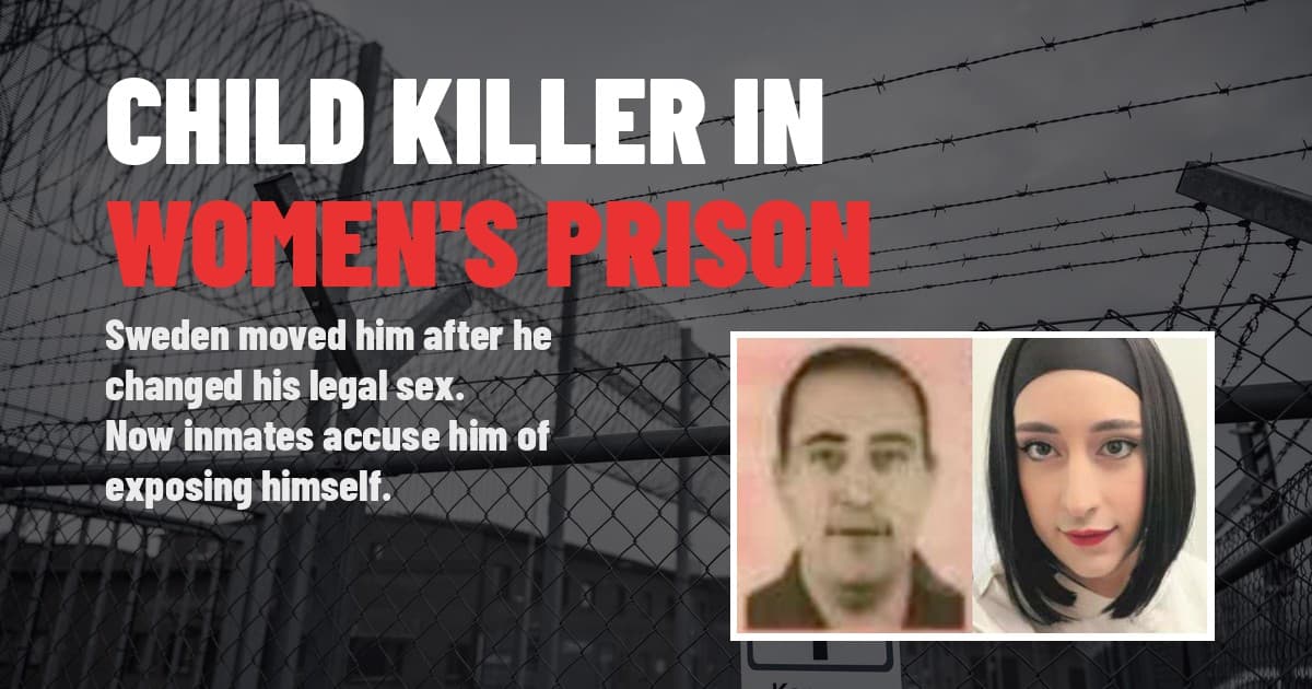 Police photos of Paulus Abdelshahed over a prison fence