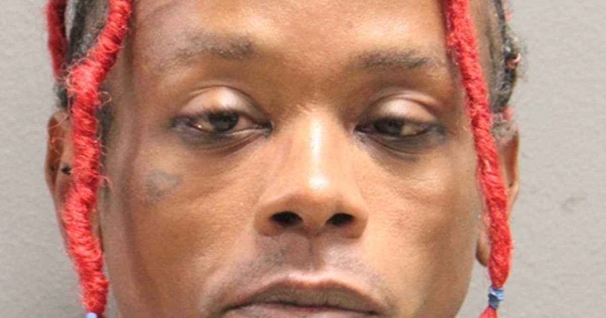 Chicago Police Department booking photo of Kelly Day, 32, charged with first-degree murder in the fatal stabbing of Larry Young